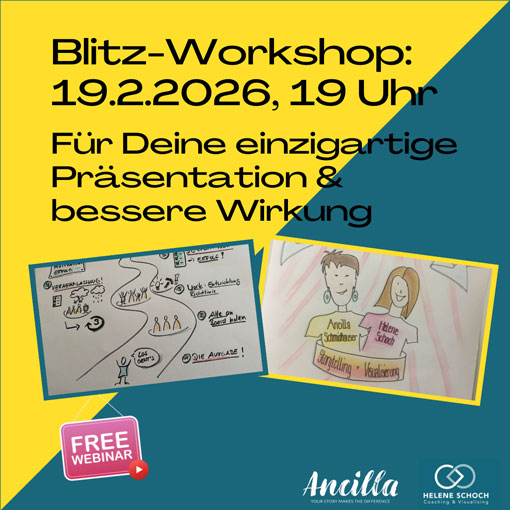 Blitz-Workshop - jetzt buchen über das Formular